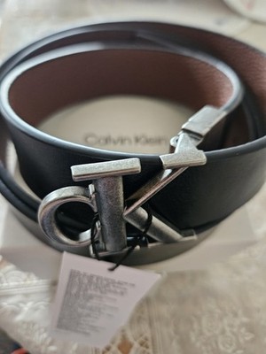 Calvin Klein Ledergürtel 130cm Schwarz.