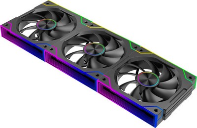 Xilence Gaming Series XF072 ARGB, schwarz, 120mm, 3er-Pack