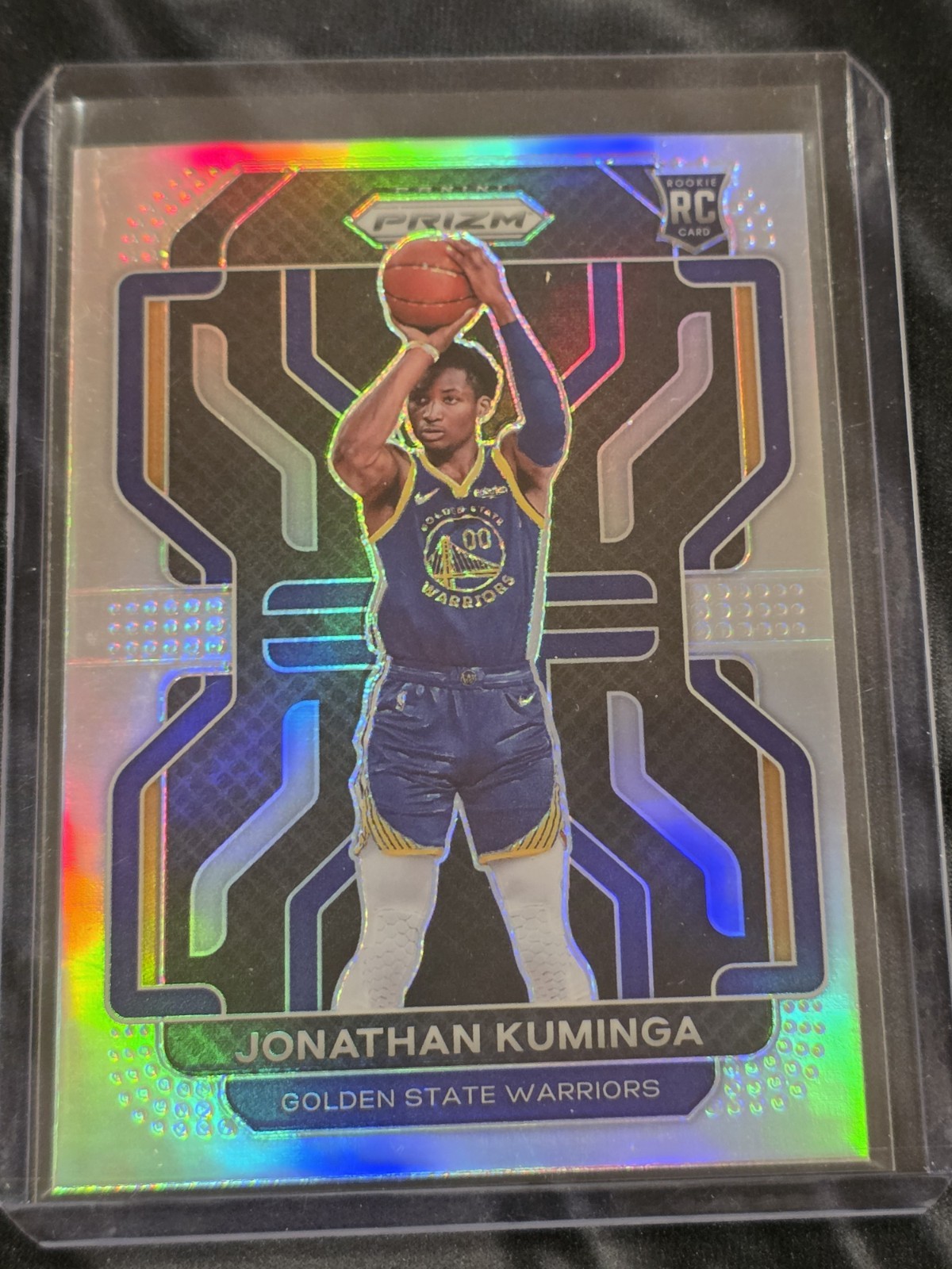 2021-22 Panini Prizm - Jonathan Kuminga #307 Silver Prizm (RC)