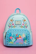 Loungefly Disney Little Mermaid Princess Stories Series Ariel Mini Backpack NWT