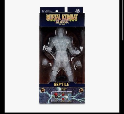 Mortal Kombat Klassic Invisible Reptile Clear Variant Mcfarlane Presale 6/27
