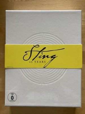 25 Years von Sting, Super Deluxe Box Set, 3 CD/DVD, Hardcover Buch, Neu & OVP!!