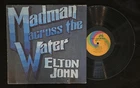 Madman Across The Water [LP] Elton John 1977 Vintage Rock Vinyl NM Tiny Dancer