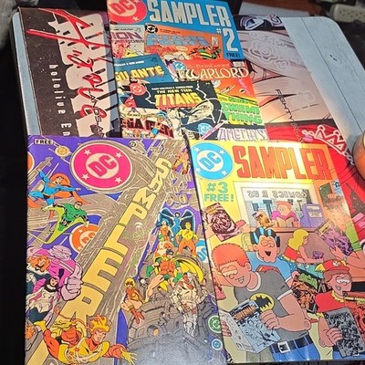DC Comics DC Sampler #1 #2 #3 Comic Book Lot First Printing Bronze Age Batman