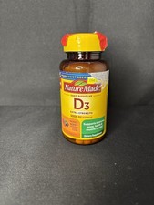 Nature Made Vitamin D3 5000 IU Ultra Strength Softgels - 180 Count