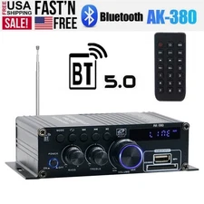 HIFI Power Amplifier 800W Dual Channel Bluetooth Mini Audio Stereo Amp Home Car