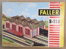 FALLER B-1 Ho Maßstab DB Dr Große Zwei Straßen Lokomotive Schuppen Modell Set On