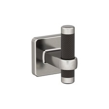 Brushed Nickel Oil-Rubbed Bronze Single Robe Hook 2-11/16 in. Esquire