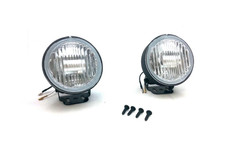 2x Scheinwerfer Halogen Nebelscheinwerfer 10cm H3 Weiß E4 55W 12V  OVP Universal