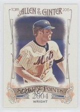 2015 Topps Allen & Ginter's Starting Points David Wright #SP-55 g3c