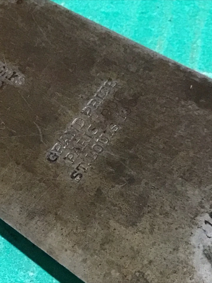 Cuchillo de Chef JA Henckels Twin Works 8" Gran Premio 1900 1904 Paris St Louis 102-8 Foto 4 de 4