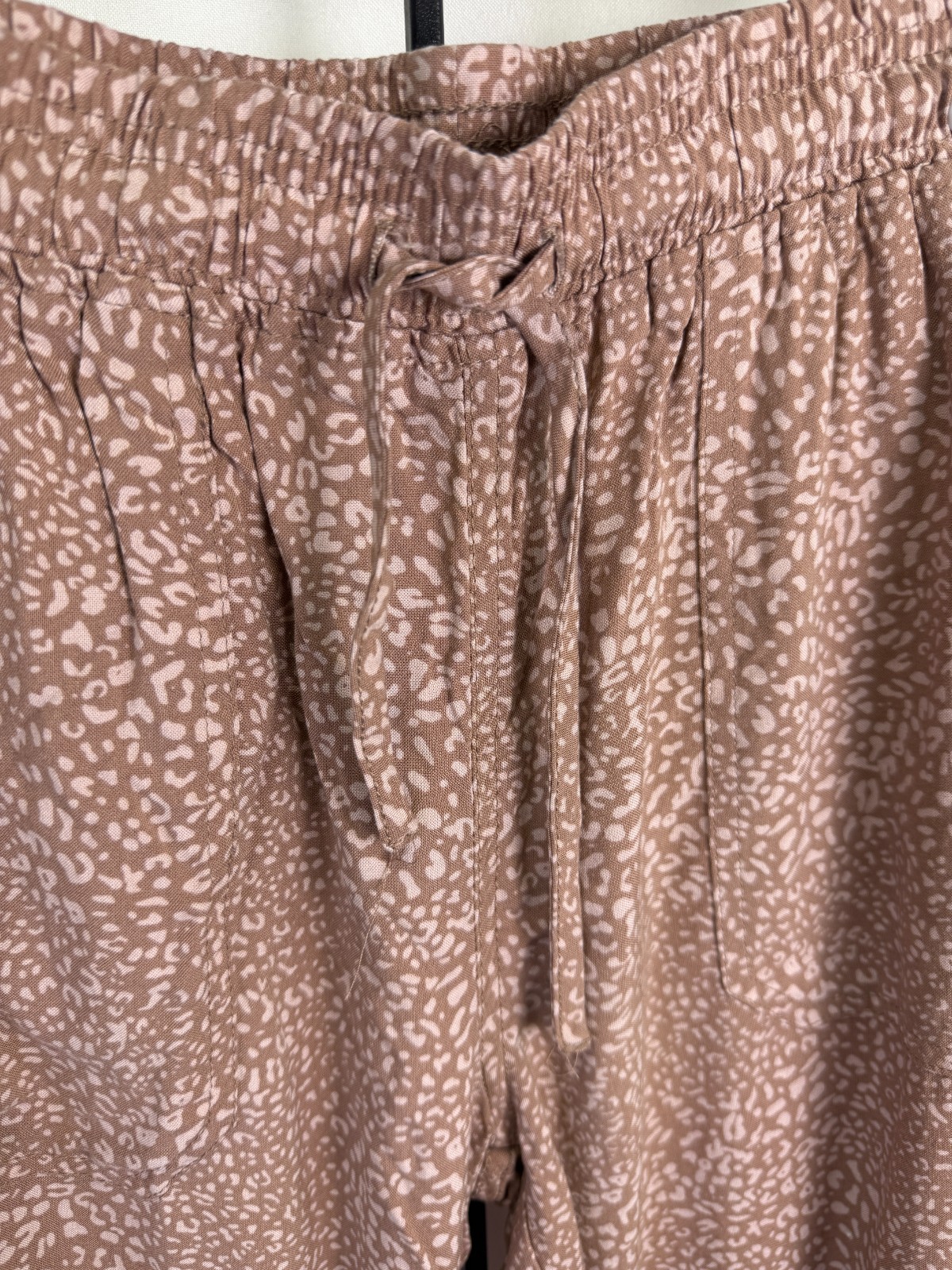 Thread & Supply Mauve Leopard Drawstring Jogger P… - image 6