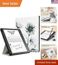 Luxury Kindle Scribe Case with Pen Holder - Auto Sleep/Wake, 10.2" Compatibility