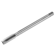 M8x1mm Metric Thread Tap, HSS 100mm Length Straight Flute Tap