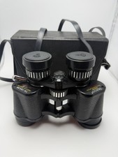 Tasco Binoculars Zoom Fully Coated Optics Model No. 101 7X-15X35 Vintage w Case