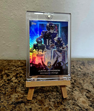 2026 Topps Justin Jefferson Billboard Material Case Hit! BM-15 Minnesota Vikings