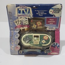 Jakks Pacific, World Poker Tour Platinum Series Plug N Play TV Video Game NEW