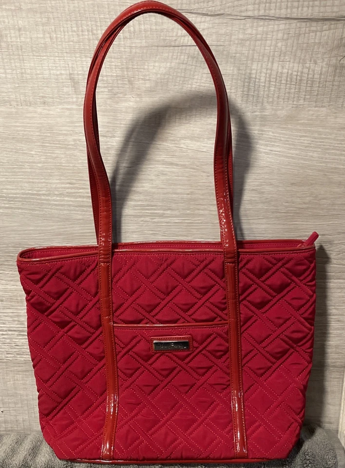 Vera Bradley Canyon Sunset Pattern Red Trimmed Vera Weekender Tote - Image 2 of 4