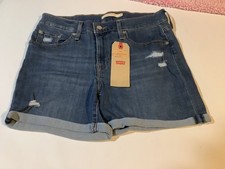 Levi's Mid Length Denim Shorts Size 29