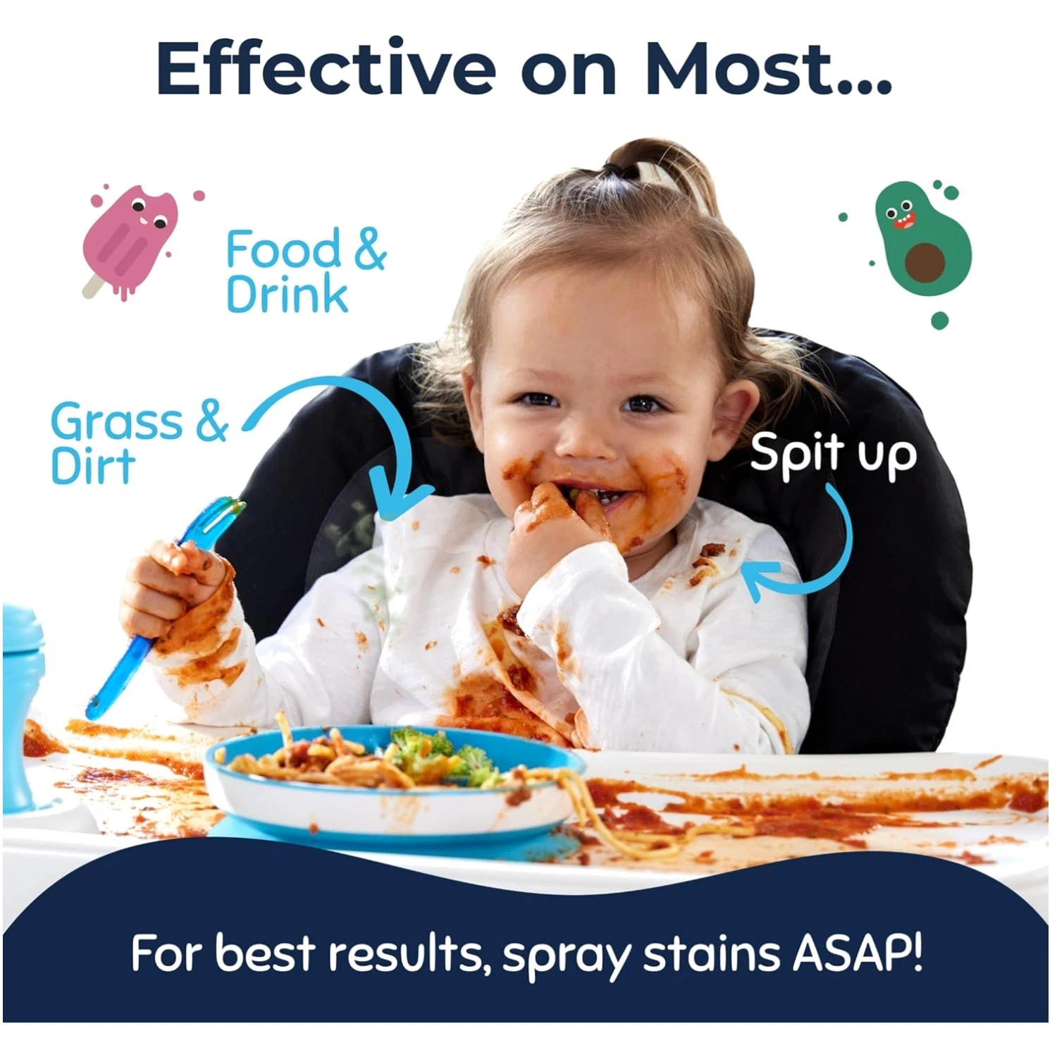 Miss Mouth's Stain Treater Spray - 2-Pack 32oz
Opens in a new window or tab