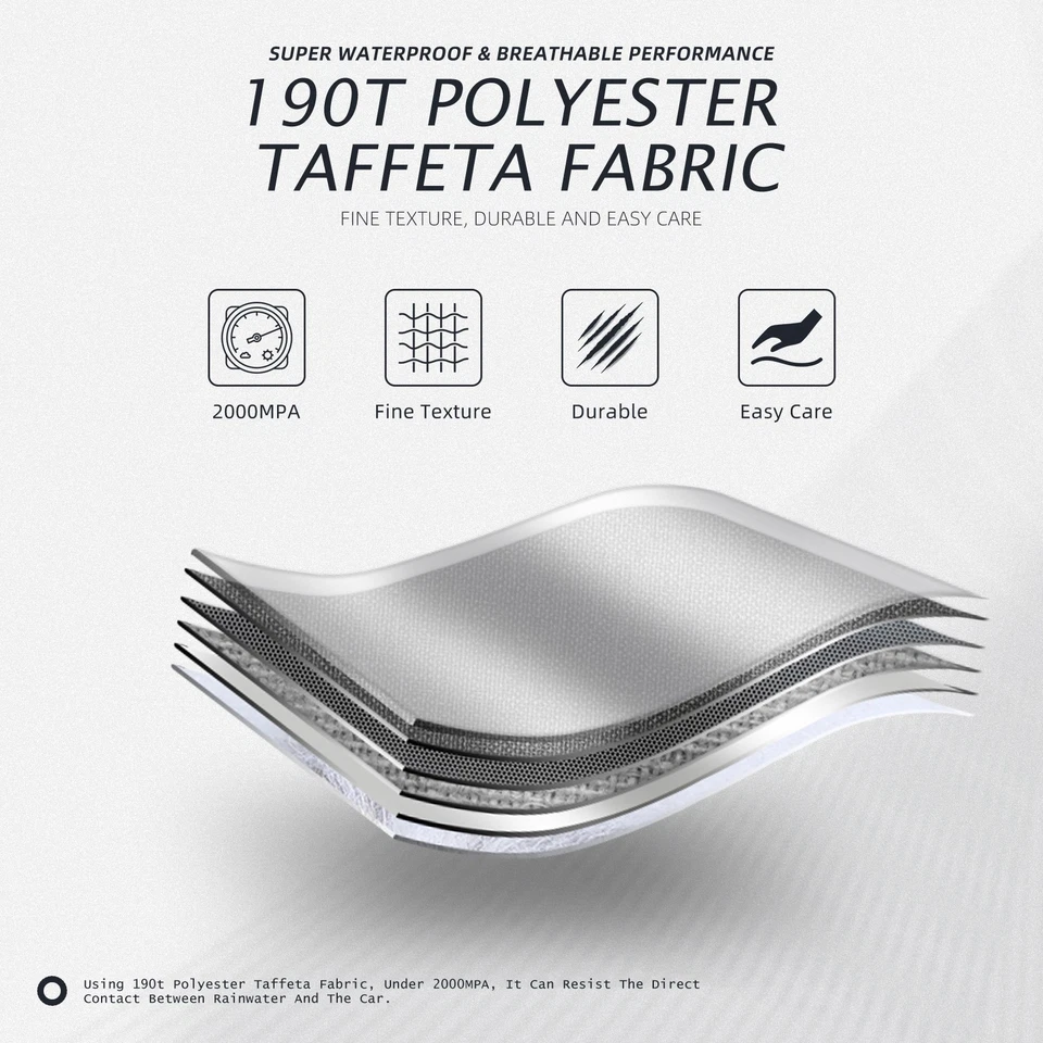 Cubierta impermeable UV exterior para camioneta Chevy C1500 C2500 C3500 para todo tipo de clima Foto 4 de 4