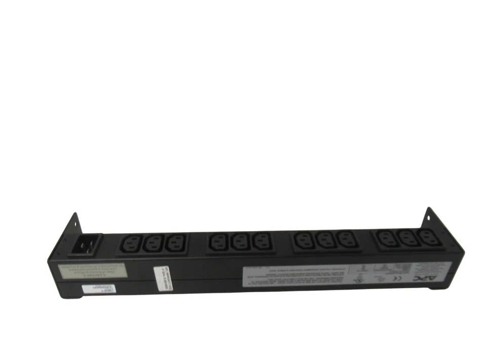 APC AP9565 IEC C13 12 Gang Power Distribution Unit 2.5m Cable 16A 100 - 240V - Image 4 of 4