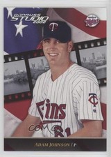 2002 Donruss Studio Adam Johnson #119 11pj