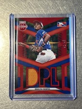 🪶BRAILYN FUENTES 2023 Elite Extra Edition DPL MATERIALS RED #'d 41/49