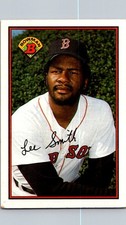 1989 Bowman #19 Lee Smith Boston Red Sox