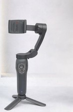 AI Tracking Smartphone Gimbal Stabilizer with Fill Light  Adjustable Brightness