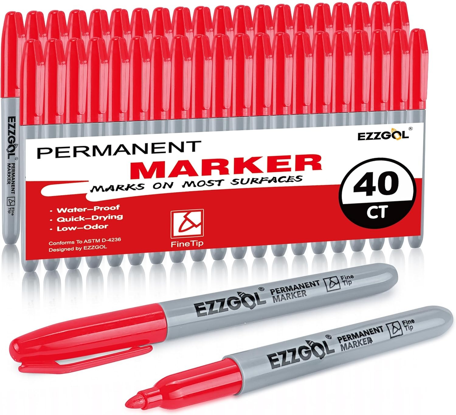 Bulk, 40 Packs Fine Tip 1 Count (pack Of 40),