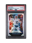 2025 Panini Prizm Flashback Drake Maye #8 Silver Prizm PSA 10