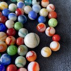 ESTATE LOT MARBLES /SWIRLS/OX BLOOD /SLAGS /PATCHES/RIBBON/B32 — photo 6