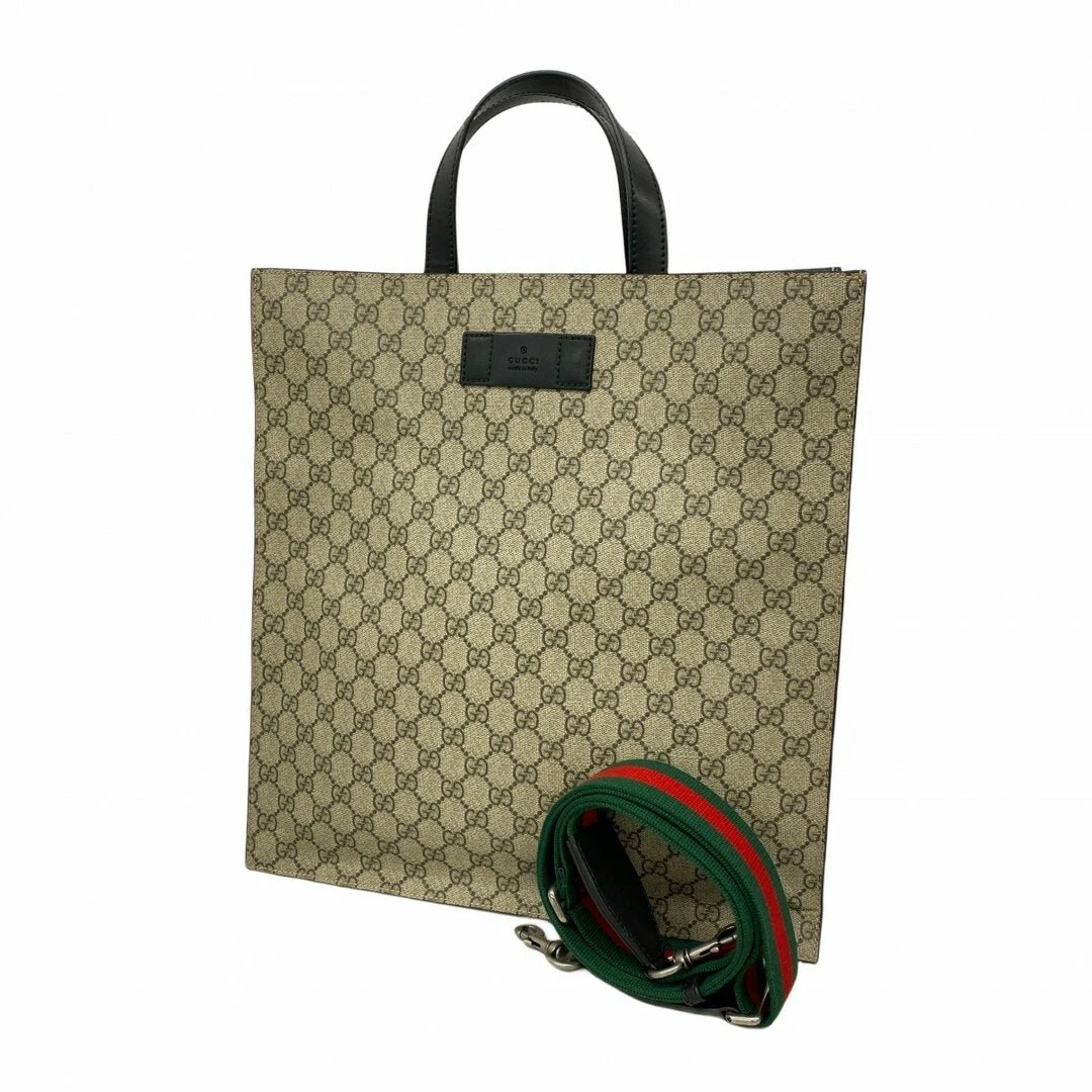 Sac fourre tout Gucci GG Supreme Sherry Line 456217