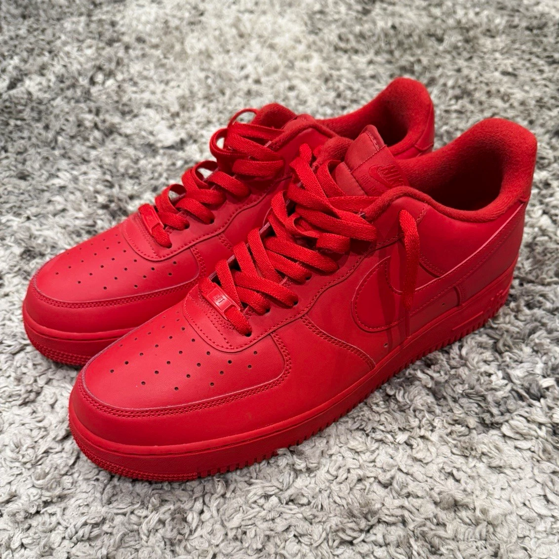 Nike Air Force 1 Low Red for Sale | Authenticity Guaranteed | eBay