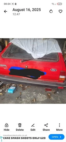 Ford Fiesta Firefly 1988  Low Mileage - Picture 12 of 13