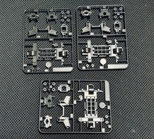 Mini 4WD MS Chassis A Parts Black Set Pack of 3 Used