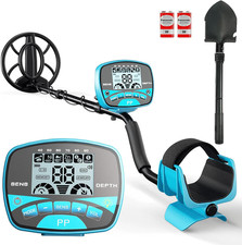 Metal Detector for Adults  Kids Professional Cordless Gold Detector 5 Modes, Ad