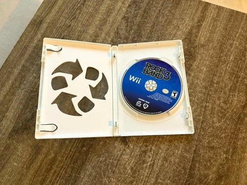 Rock Band 3 (Nintendo Wii, 2010) DISK ONLY! Tested & Working!