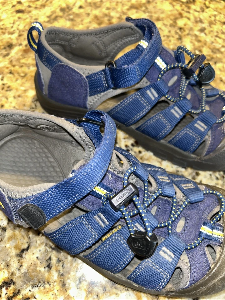 Keen молодежи 3 Newport H2 сандалии большой детей воды тропы туфли синий жесткий носок подошва - Изображение 2 из 4