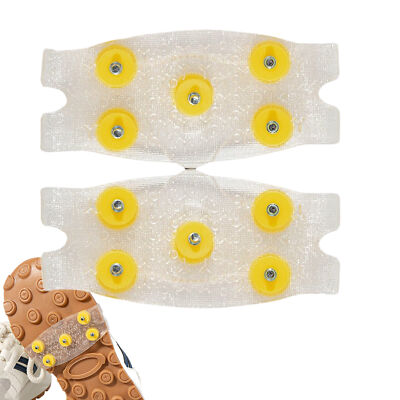 Shoe Ice Grips Ice Grippers TPE Spikes Grips Traction Pair Anti-Slip Usefulness