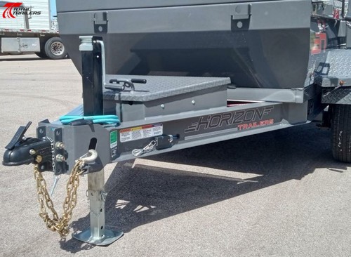 On Sale! Horizon Trailers HZ5-10' 7630lb (GVWR) 18" Sides, Tarp, Ramps, Spare - Picture 10 of 12