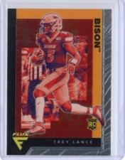 2021 Panini Chronicles Draft Picks Collegiate Trey Lance RC 234  Flux Base