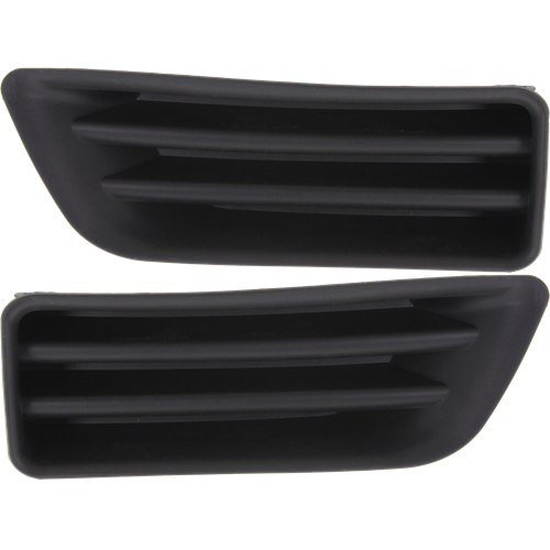 SQAMOR Set Of 2 Fog Light Covers Driver Passenger Side Pair Fits 14906639