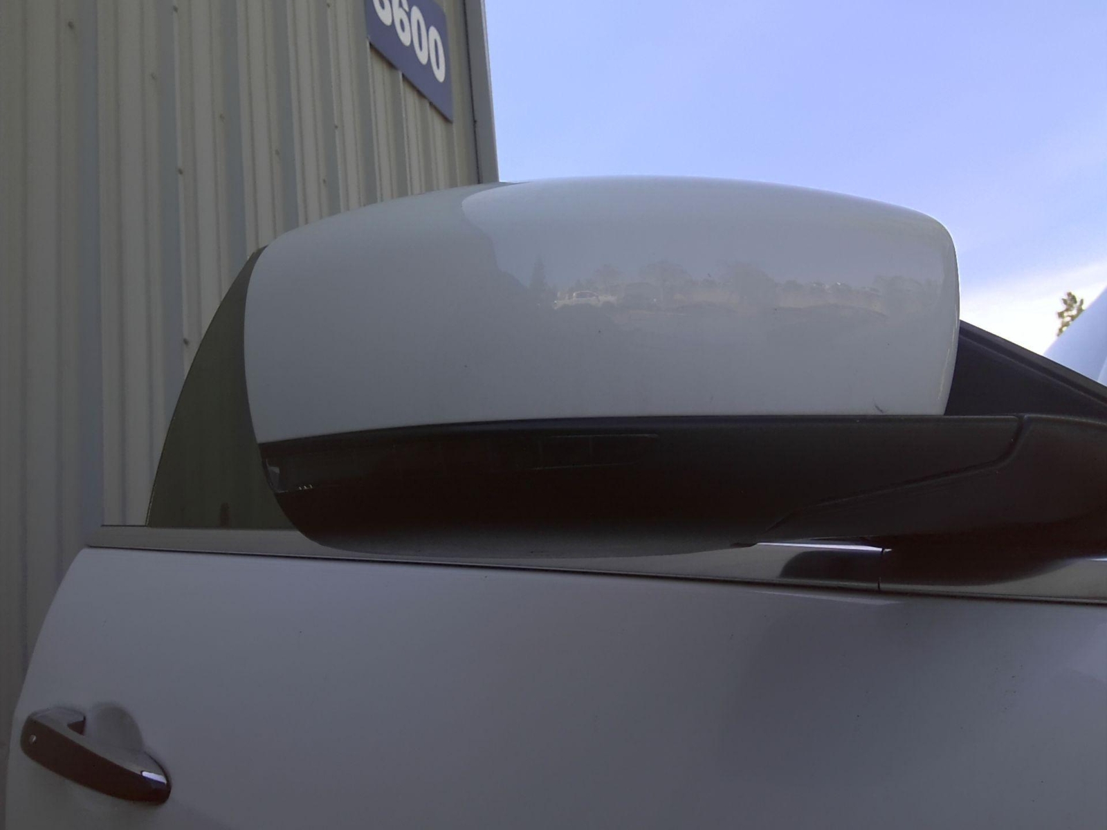 2014 MASERATI GHIBLI Right Passenger Side White Door Mirror OEM PAINT CODE= 216A