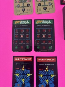 Intellivision Lot of 8 Games  - ALL TESTED - Working - Cleaned Pins