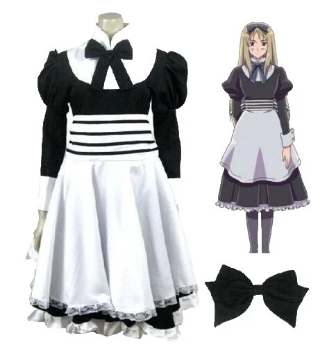 Vestido negro de personajes de dibujos animados Disfraces Unisex