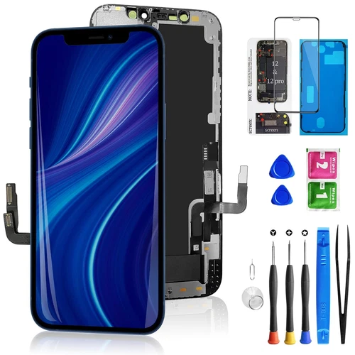 Pantalla De Reemplazo Para Iphone 12 12 Pro LCD Display Calidad De Imagen Kit