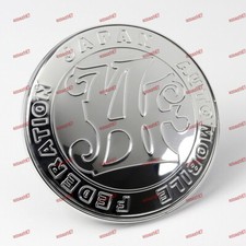 Jdm Silver Universal Jaf Japan Automotive Federation Emblem Front Grill Badge