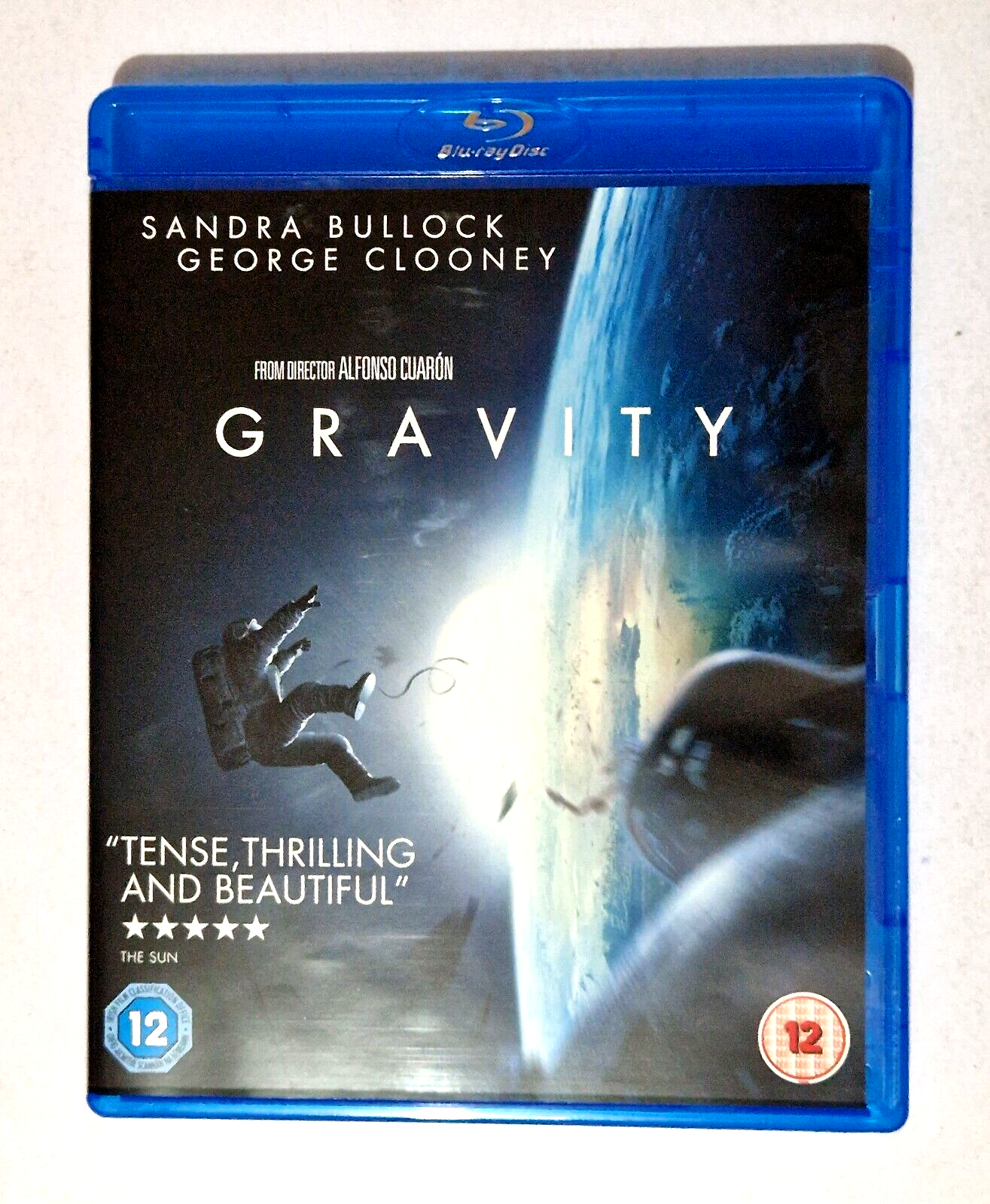 Gravity BLU RAY Starring Sandra Bullock